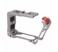 GOWENIC Cage de Protection de la Caméra, Cadre de Boîtier de Caméra Robuste en Alliage en Alliage en Aluminium pour Le Pro 2, avec Conception de Feuille de Feu et Interface D'extension