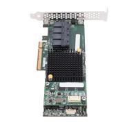 GOWENIC Carte Contrôleur SAS 1 Go de Cache |Carte Array ASR 71605 PCIe X8 6 Gbit/s, 4 Ports SFF-8643 pour Le Stockage sur Serveur