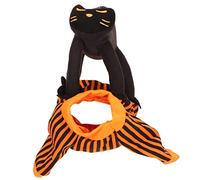 GOWENIC Chandail d'halloween Amusant pour Petits Animaux | Tenue mignonne pour animaux de compagnie, style prêt pour la fête, pull chaud, cadeau de vacances, accessoire photo