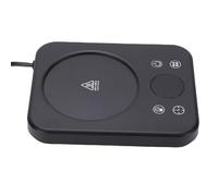 GOWENIC Chauffe-Tasse électrique 36 W, Chauffe-Boisson, Minuterie 12 Heures, Arrêt Automatique avec 9 Réglages de Température pour café, thé, Eau, Lait, Tasses, Couverts, Verre en (Prise UE)