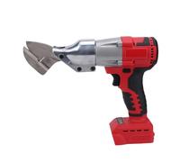 GOWENIC Cisailles à Métaux sans Fil, Cisailles à Métaux électriques à Vitesse Variable avec Tête Rotative à 360°, de Tôles Inoxydables, Fer, Tapis, Cuir, Carton (sans batterie) (Tapez 3)