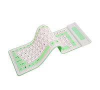 GOWENIC Clavier en Silicone, étanche, Anti-poussière, Portable, Silencieux, Compact, Sensation Mécanique, 61 Touches Ultra Compactes, MageGee TS91, Rétroéclairage RVB, Noir, pour PC,