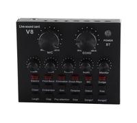 GOWENIC Console D'enregistrement Portable pour Podcast, pour Joueurs et | Batterie rechargeable, console de diffusion en direct, 112 effets vocaux, compatibilité téléphone-ordinateur, 7 modes de