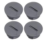 GOWENIC Couvercle d'extrémité d'aspirateur de Remplacement, 4 Pièces, pour Séries V6 et DC |Embout de Brosse Roulante en ABS Durable