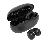 GOWENIC Écouteurs à Oreille Ouverte Stéréo à Conduction Osseuse, écouteurs sans Fil à Commande Tactile, Noirs, Suppression du Bruit, Ajustement Confortable et Ferme