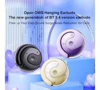 GOWENIC Écouteurs sans Fil BT5.4 Confortables, avec Son Stéréo 3D, pour Le Sport, Peau Longue Endurance (Ton de Peau)