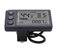 GOWENIC Écran LCD S866 pour Cycle électrique avec Rétroéclairage et Résistance à l'eau pour Une Utilisation 24 V 36 V 48, Léger et Facile à Utiliser
