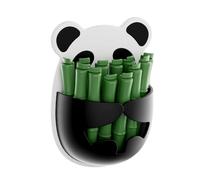 GOWENIC Ensemble de Pinces à Copeaux en Plastique avec Aimant de Réfrigérateur Panda, Conception d'étanchéité Solide pour la Fraîcheur, Solution D'organisation Complète pour les Collations et les