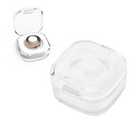 GOWENIC Étui de Chargement D'anneau Intelligent, Charge Magnétique de 200 MAh avec Indicateurs pour Anneaux Intelligents R02 R03 R06 R11M R8 H01 SR05 (White)