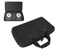 GOWENIC Étui du Contrôleur DJ, étui Dur à L'épreuve Légère EVA avec Doublure en Mousse Absorbante de Choc et Doublure Lumineuse pour DJ DDJ FLX4 / 400 / SB2 / SB3 / RB 2 Canaux (50 * 30 * 8cm)