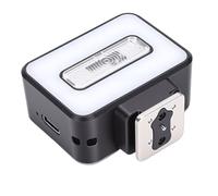 GOWENIC Flash D'appareil Photo 6500K Flash LED pour Numérique Luminosité Réglable 2500K-6500K avec 16 Perles LED Bicolores 95+ CRI pour la Photographie et la Vidéographie