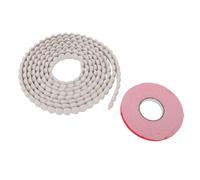 GOWENIC Garniture Décorative Auto-adhésive Flexible de 3 Mètres, Facile à Installer pour la Maison, Conception Perlée en PVC, Garniture Décorative Pelable pour Chambres à Coucher, Salles de Bains et