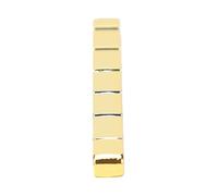 GOWENIC Guitare Basse Sillet 6 Cordes Laiton Fond Plat Pièce | Kit d\'accessoires Luthier, matériel de mise à niveau de tonalité, cadeau de musicien, pièce de réparation pré-fendue