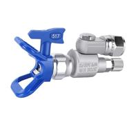 GOWENIC Joint Pivotant de Vanne d'arrêt pour Pulvérisateur de Peinture sans Air Titan 287030 287036 Adaptateur de Vanne Anti-crachats Haute Pression, Extension de Poteau de Pistolet en Acier