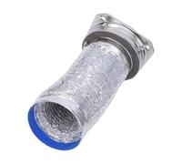 GOWENIC Kit de Raccord de Sécheuse avec Couplage à Verrouillage | Conception encastrée peu encombrante, conduit flexible en aluminium, installation sans outil, joint étanche aux peluches
