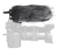 GOWENIC L Fuzzy Mic Muff Pour Enregistreur Vlog Caméra (Second generation | Housse en fourrure douce, réduit le bruit du vent, Vlogger Essential, équipement audio professionnel