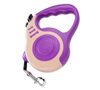 GOWENIC Laisse Rétractable pour Chien de 16,4 Pieds, Flexible, Prise Confortable, Adaptée aux Chiens et Chats de Petite et Moyenne Taille, Légère et Durable pour Une Utilisation en Extérieur (Purple)