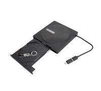 GOWENIC Lecteur de CD DVD Externe, USB3.0, Lecteur de CD DVD Externe de Type C, Graveur de CD Ultra Fin, Graveur de CD DVD Portable pour pour Linux, pour OS X