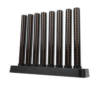 GOWENIC Lumière D'affichage de de Musique à LED, 200 LED RVB, Haute sensibilité Réglable par Bluetooth avec 8 Tubes, pour la Décoration de la Maison, une Fête, un événemen