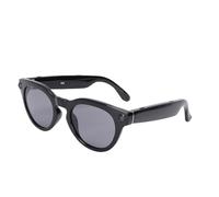 GOWENIC Lunettes Intelligentes AI avec Caméra 8MP - Traduction en Temps Réel 139 Langues Reconnaissance D'objets, Lunettes de Vlogging en Perspective à la Première (des de Soleil)