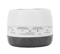 GOWENIC Machine à Bruit Blanc de Voyage Portable Alimentée par USB avec 13 Sons pour le Sommeil de bébé Adulte, Minuterie de Haut-parleur, Fonction de Mémoire Réglable