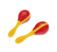 GOWENIC Maraca en Plastique éducatif Précoce, Jouet Musical Amusant pour bébé Enfant, Idéal pour Enseigner Le Rythme et Les Battements, Matériau Durable de Couleur Jaune Vif