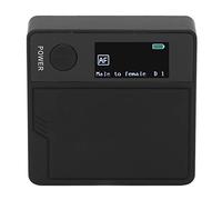 GOWENIC Mini Dispositif de Changement de Voix en Temps Réel, 4 Modes Sonores, Carte Son Portable pour Diffusion en Direct, Chat de Jeu, Chanson K sur Téléphone Portable, Compatible avec iOS
