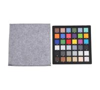 GOWENIC Nuancier de Calibrage des Couleurs 36 Pastilles 8,3 Pouces | Accessoire d\'éclairage de studio, carte de balance des blancs pour appareil photo, assistant de photographe en acrylique