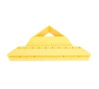 GOWENIC Outil de de Carrelage à 45 Degrés, Guide de à Rainure en V pour Bordure, biseau carré, Gabarit pour Cloison Sèche pour Scie Humide, Outil de de Bord 10,43 X 5,39 X 1,57 Pouces pour la