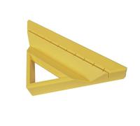 GOWENIC Outil de pour Carrelage, équerre de avec Rainures, D'onglet Précise à 45 Degrés, Accessoires pour Scies à Eau et Rénovation de Construction