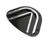 GOWENIC Ouvre-couvercle de Pot Polyvalent à Double Dentelure Sous L'armoire, pour Bocaux à Large Bouche, Poignée Ergonomique (BLACK)
