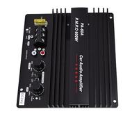 GOWENIC Panneau D'amplificateur de Son de Voiture Haute Puissance, Caisson de Basses 600W pour Une Expérience Audio Améliorée, en Alliage D'aluminium