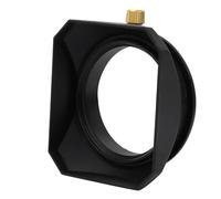 GOWENIC Pare-Soleil d'objectif carré 55 Mm pour Appareils Photo sans Miroir, Vidéo Numérique, Protecteur de Pare-Soleil en Alliage d'aluminium Léger, Accessoire de Rectangulaire Anti-éblouissement