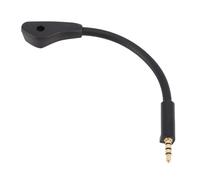 GOWENIC Perche de Microphone pour Casque de 3,5 Mm, Remplacement pour Casque de Jeu ROG, Prise Plaquée Or avec Réduction du Bruit, Micro à Perche Flexible et Pliable pour Core et Animate