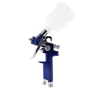 GOWENIC Pneumatic Gravity Spray Gun 125ml Paint Airbrush for Car (H-2000A | Conception compacte légère, atomisation douce, tasse de peinture transparente, modèle d\'illustration de meuble