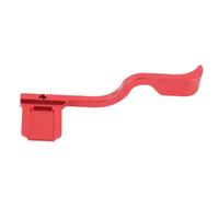 GOWENIC Poignée de Pouce vers Le Haut, Poignée de Caméra en Alliage D'aluminium pour R6II R7 R8, avec Protection de Griffe pour Un Maintien Sûr et Une Conception Ergonomique (Rouge)