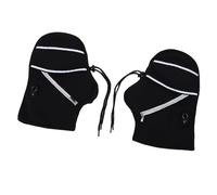 GOWENIC Poignées de Guidon Moto Chauffantes, Manchons USB Rechargeables | Coquille coupe-vent à trois couches, 3 niveaux de chaleur, réchauffement rapide, visibilité de nuit