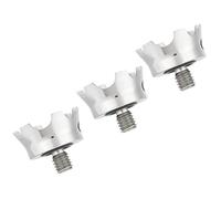 GOWENIC Pointes de Trépied en Acier Inoxydable, Interface 3/8 Pouces, Pieds de Trépied d'appareil Photo Antidérapants pour, Pointes de Monopode Universelles pour BENRO, Accessoires de Photographie