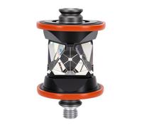 GOWENIC Prisme d'arpentage à 360 Degrés - Constante de 7 Mm pour Station Totale, Interface Filetée 5/8-11, Réflecteur Universel à Prisme en Verre K9 pour South