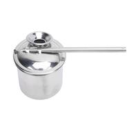 GOWENIC Pulvérisateur de Peinture de Poterie Atomiseur de Glaçage Réglable Efficace pour les Projets Artistiques Pot D'huile D'argile en Acier Inoxydable Capacité de 200 Ml pour les Artistes