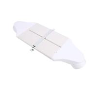 GOWENIC Raccord de Tuyau de Ventilation Plat en ABS Haute efficacité, Croisement de Faisceau de Conduit en PE pour Système D'air Frais, Aucun Perçage Requis
