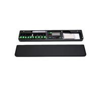 GOWENIC Repose-poignet Ergonomique Antidérapant 14,17" | Support de Repose-clavier avec Kit d'outils de Nettoyage pour le Bureau (BLACK)