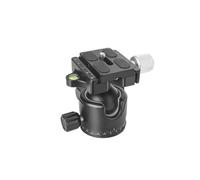 GOWENIC Rotule de Trépied, Base Panoramique à 360 °, Système de Verrouillage Triple Indépendant, avec Plaque de Dégagement Rapide 1/4, pour Appareil Photo Reflex Numérique Monopode Trépied