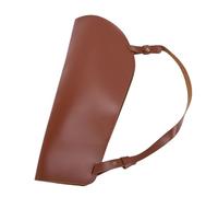 GOWENIC "Sac de Bouquet de Fleurs en Cuir PU", Support de Rangement Floral Pratique et Durable pour la Maison, Fête de Mariage, 25,5x46cm (BROWN)