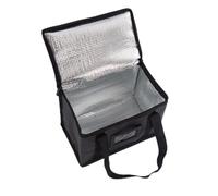 GOWENIC Sac de Livraison de Nourriture isolé de Grande capacité de 40 L, Glacière Pliable Portable étanche et Indéchirable avec Doublure en Feuille d'aluminium épaissie pour le Camping de (52*35*39)