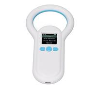 GOWENIC Scanner de Puces pour Animaux Lecteur Bluetooth Compact et Portable 134,2 KHz pour L'identification des Animaux et la Gestion des Écran TFT 1,44 Pouces