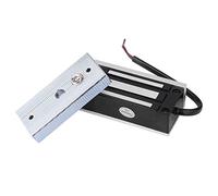 GOWENIC Serrure de Porte Magnétique électrique 60 Kg, Serrure électromagnétique avec Vis Antivol pour Tiroir d'armoire, Verrouillage de Mise Sous Tension 12 V CC Mode NC pour Porte en Bois, Verre