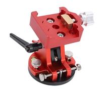 GOWENIC Siège de Réglage de Latitude, Base de Latitude à Cale équatoriale en Alliage D'aluminium avec Interfaces 1/4 ", M6, M8, capacité de Charge de 33,1 LB (Rouge)