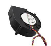 GOWENIC Souffleur Centrifuge sans Balais à Haut Débit d'air 190 CFM |Ventilateur à Double Roulement à Billes DC 12 V 3,8 A 7000 Tr/min pour Armoire de Commande de Routeur