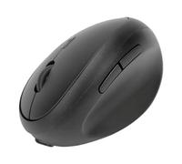 GOWENIC Souris Ergonomique sans Fil pour Petites Mains | Forme Verticale à 38°, Clics Silencieux, 3 Niveaux DPI, 6 Boutons, Rechargeable par USB-C, sans Fil 2,4 G, Poignée Compacte